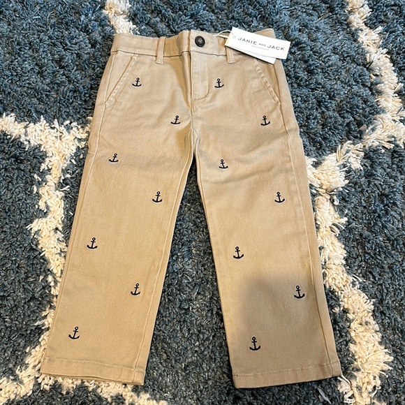 Janie and Jack Other - Janie and Jack Khaki Nautical Dress Pants